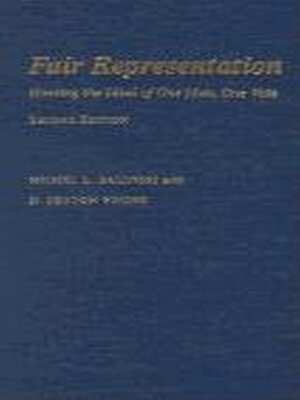 cover image of Fair Representation